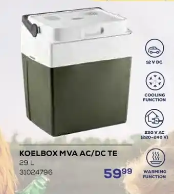 Koelbox mva ac/dc te 29 l