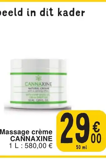 Cora Massage crème CANNAXINE 50ml aanbieding
