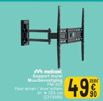 Cora ✰meliconi Support mural Muurbevestiging aanbieding