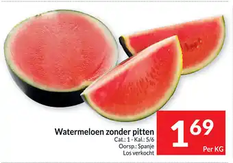 Intermarché Watermeloen zonder pitten aanbieding