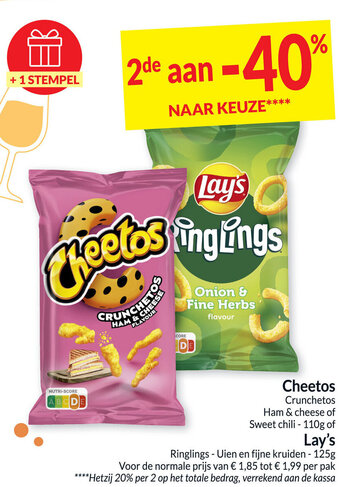 Intermarché Cheetos aanbieding
