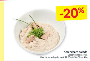 Intermarché Smeerbare salade aanbieding