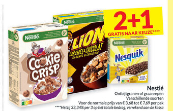 Intermarché Nestle aanbieding