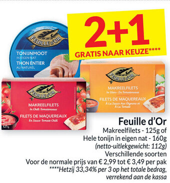 Intermarché Feuille d'Or aanbieding