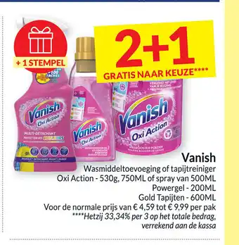 Intermarché Vanish aanbieding