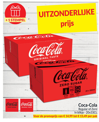 Intermarché Coca-Cola aanbieding
