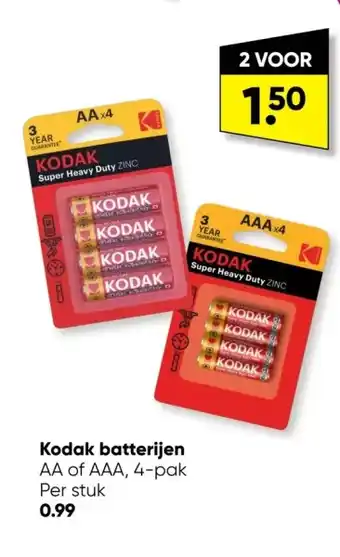 Kodak batterijen