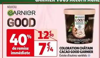 COLORATION CHÂTAIN CACAO GOOD GARNIER