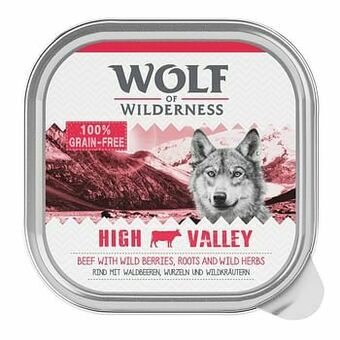 Zooplus 6x300g Adult Wild Hills eend Wolf of Wilderness Hondenvoer aanbieding