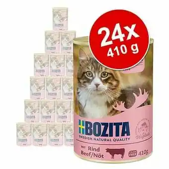 Zooplus 24x410g Kip Bozita Kattenvoer aanbieding