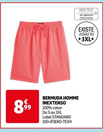 Auchan BERMUDA HOMME INEXTENSO aanbieding