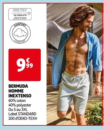 Auchan BERMUDA HOMME INEXTENSO aanbieding