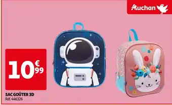 SAC GOÛTER 3D