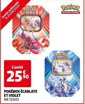 POKÉBOX ÉCARLATE ET VIOLET