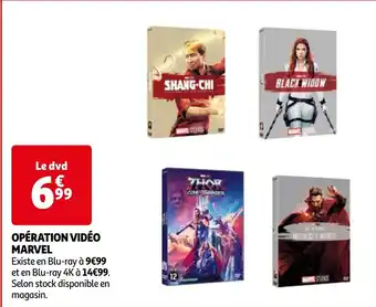 OPÉRATION VIDÉO MARVEL