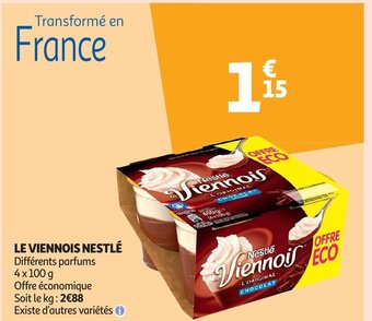 Auchan LE VIENNOIS NESTLÉ aanbieding