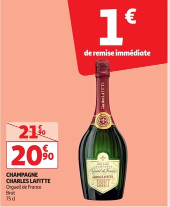 Auchan CHAMPAGNE CHARLES LAFITTE aanbieding