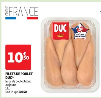 FILETS DE POULET DUC