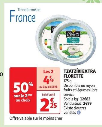 TZATZIKI EXTRA FLORETTE