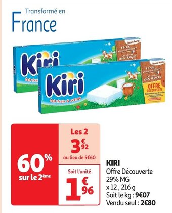 Auchan KIRI aanbieding