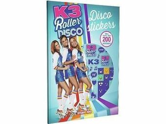 K3 ROLLER DISCO STICKERBOEK