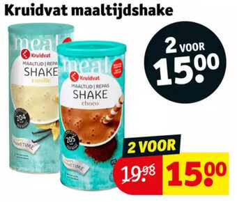 Kruidvat Maaltijdshake aanbieding