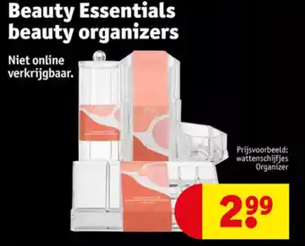 Kruidvat Wattenschijfjes Organizer aanbieding