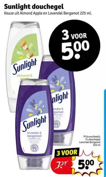 Kruidvat 3 x douchegel Lavendel Bergamot aanbieding