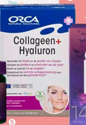 Kruidvat Orca Collageen + Hyaluron aanbieding