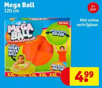 Kruidvat Mega Ball 120 cm aanbieding