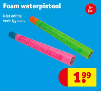 Kruidvat Foam waterpistool aanbieding