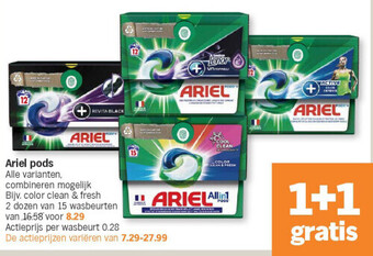 Albert Heijn Ariel pods aanbieding