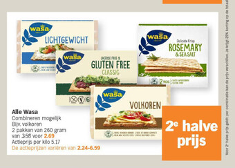 Albert Heijn Alle wasa aanbieding