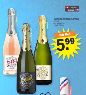 Albert Heijn Marqués de requena cava aanbieding