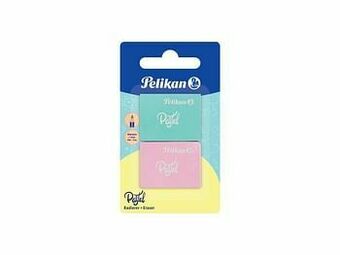 Multi bazar Pelikan Pastelgom Blister aanbieding