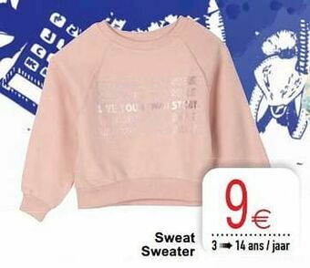 Cora Sweat sweater aanbieding