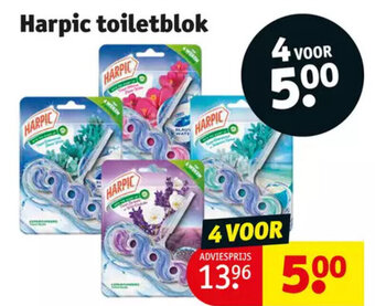 Kruidvat Harpic toiletblok aanbieding