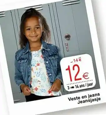 Cora Veste en jeans jeansjasje aanbieding