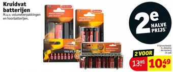 Kruidvat Kruidvat batterijen aanbieding