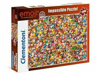 Multi bazar Puzzel 1000 St. Impossible Emoji aanbieding