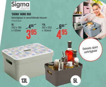 HandyHome Sigma home box aanbieding
