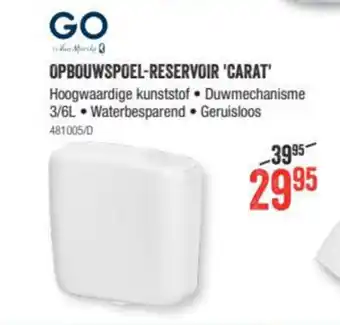 Go Opbouwspoel-Reservoir Carat