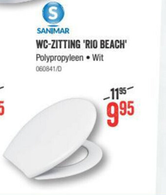 Sanimar WC-Zitting Rio Beach