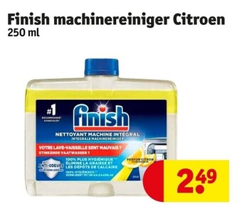 Finish machinereiniger citroen 250 ml