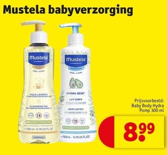 Kruidvat Mustela babyverzorging aanbieding
