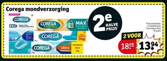 Kruidvat Corega mondverzorging aanbieding