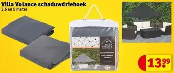 Kruidvat Villa volance schaduwdriehoek aanbieding