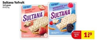 Kruidvat Sultana yofruit aanbieding