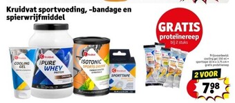 Kruidvat Kruidvat sportvoeding, -bandage en spierwrijfmiddel aanbieding