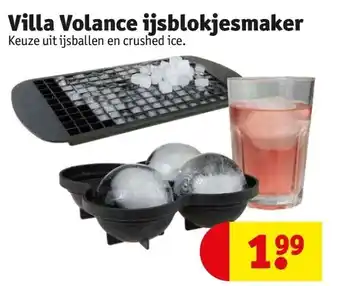 Kruidvat Villa volance ijsblokjesmaker aanbieding